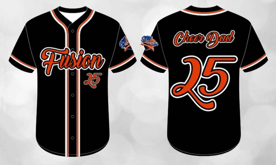 FUSION - Jersey CHEER MOM/DAD/FAN *COMMANDE SPÉCIALE*