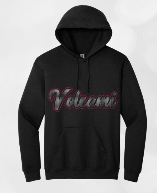 VOLCAMI - Coton ouaté avec capuchon version rhinestone 2