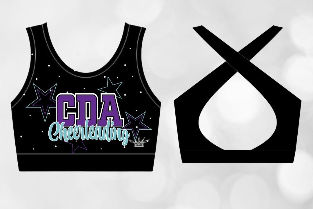 CDA - Brassière sport Cheerleading *COMMANDE SPÉCIALE*