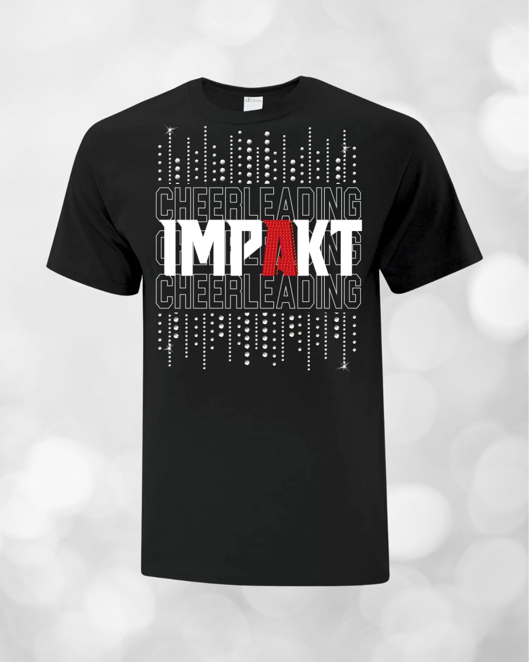 IMPAKT - Chandail à manche courte version imprimé et rhinestone 2