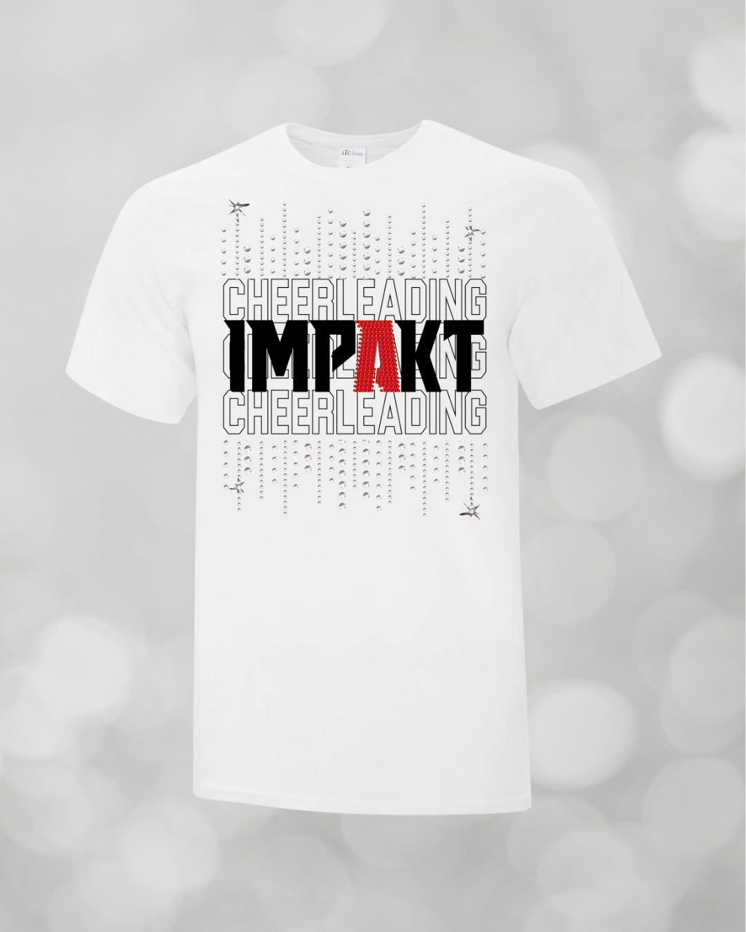 IMPAKT - Chandail à manche courte version imprimé et rhinestone 2