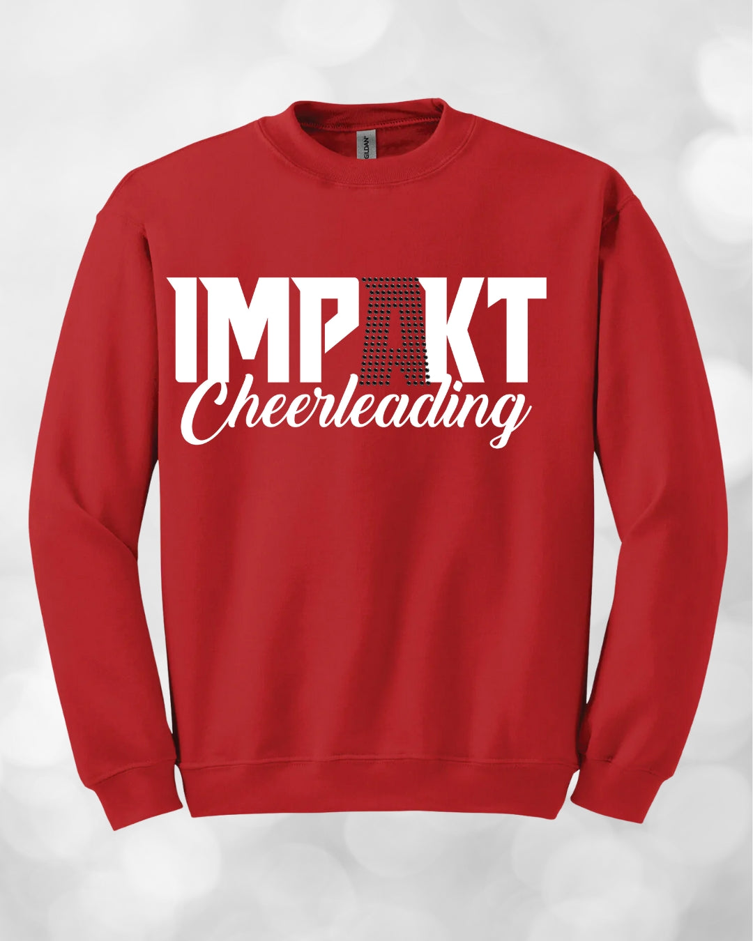 IMPAKT - Crewneck version imprimé et rhinestones