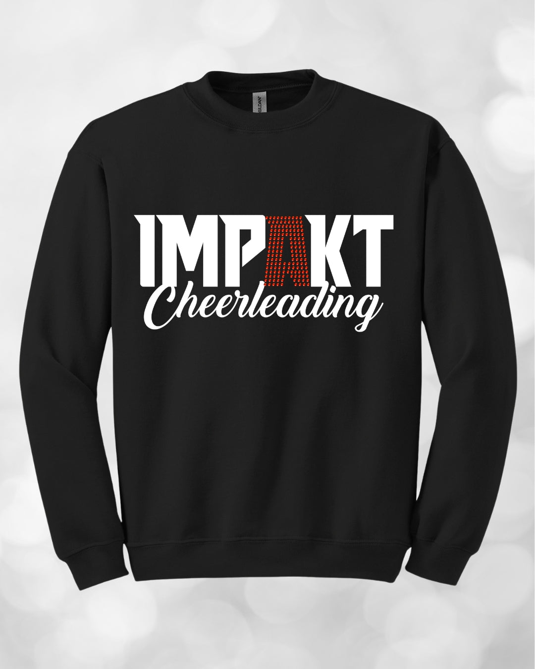 IMPAKT - Crewneck version imprimé et rhinestones