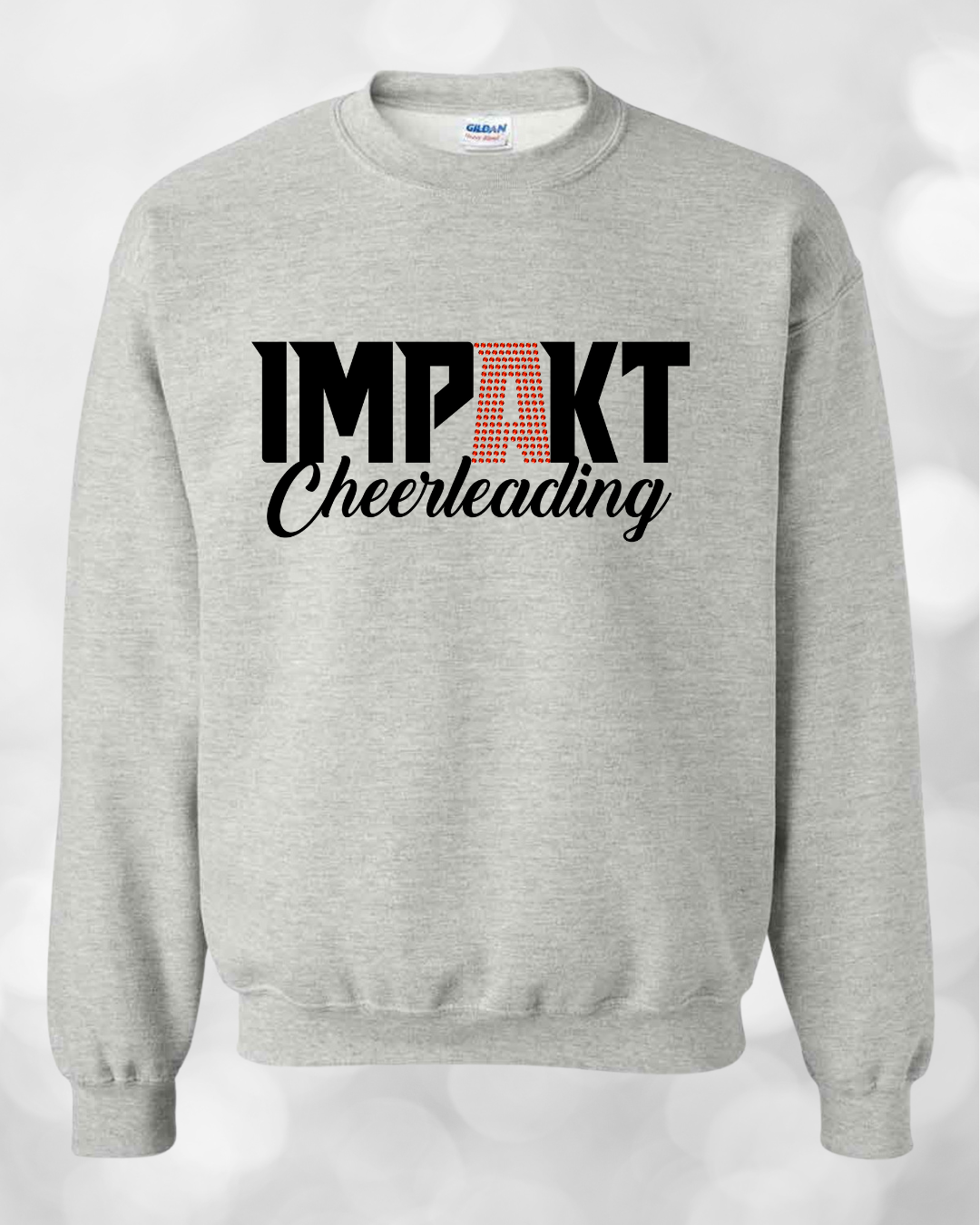 IMPAKT - Crewneck version imprimé et rhinestones