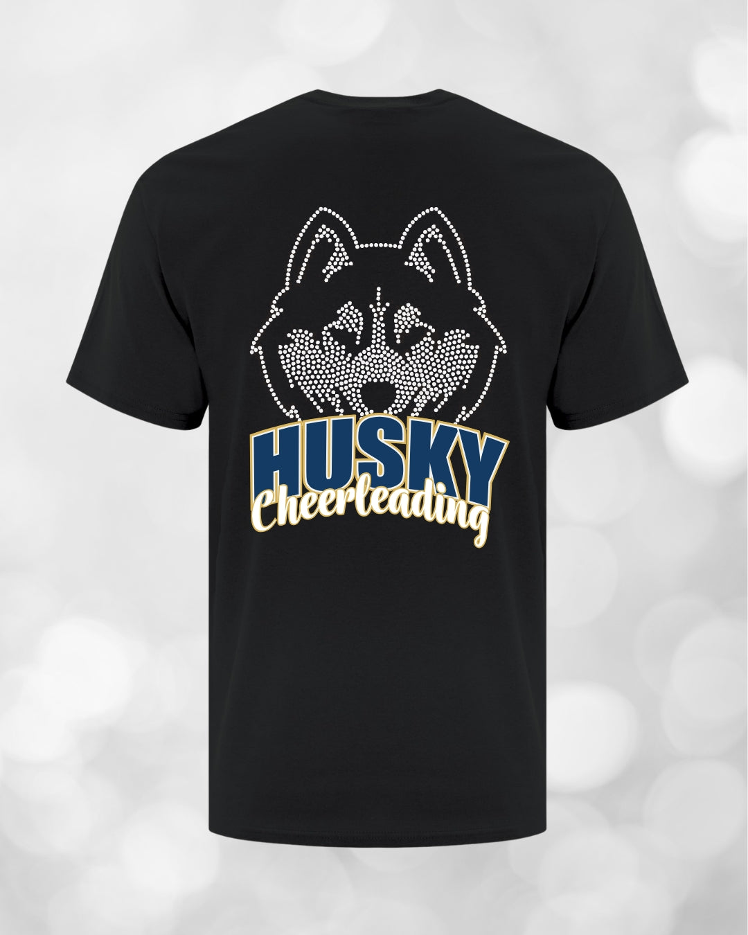 HUSKY - Chandail à manche courte version rhinestones
