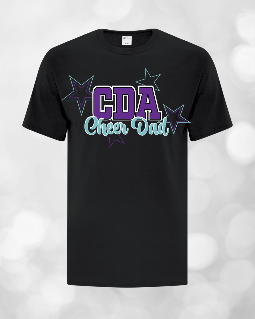 CDA - Chandail à manche courte CHEER MOM/DAD/FAN