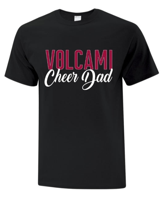 VOLCAMI - Chandail à manche courte CHEER MOM/DAD/FAN/ATHLETE