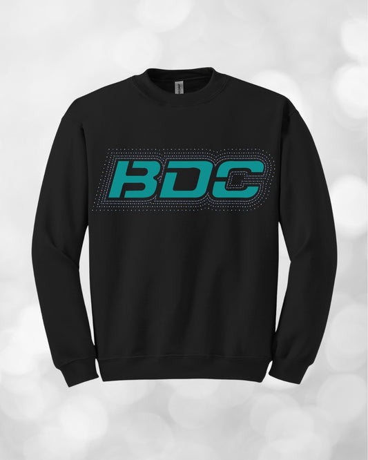 BDC - Crewneck version imprimé et rhinestones