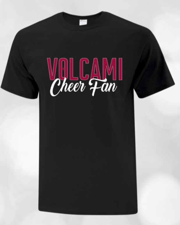 VOLCAMI - Chandail à manche courte CHEER MOM/DAD/FAN/ATHLETE