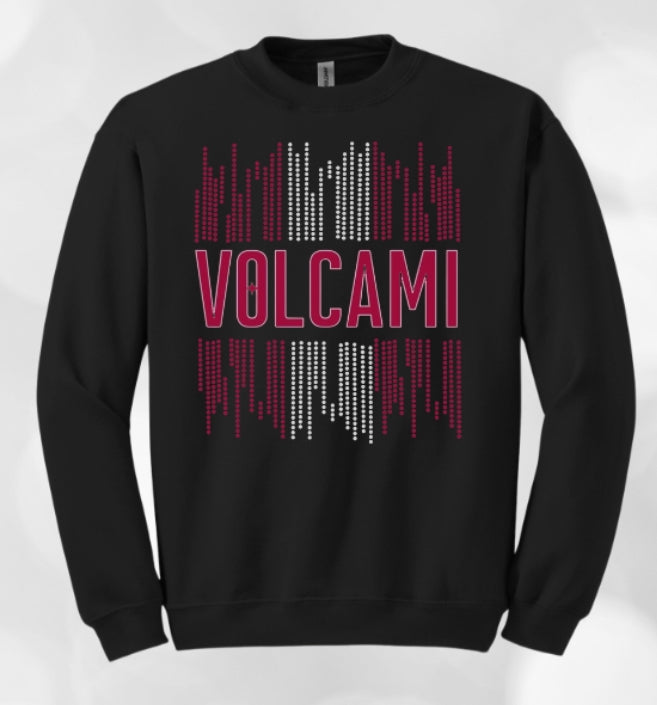 VOLCAMI - Crewneck version rhinestones